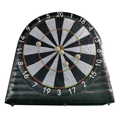 Outdoor Giant Inflatable Outdoor Games Velcro Dart Board With Balls Custom Logo