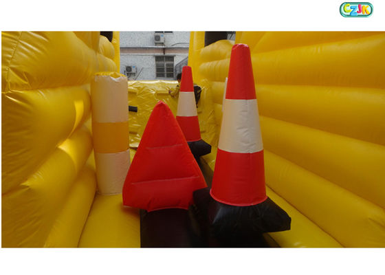 Construction Digger Truck Bouncer Inflatable Bounce House Customized Size