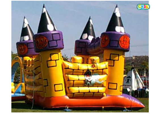 Halloween Inflatable Jumping Castle Waterproof Lead Free High Performance