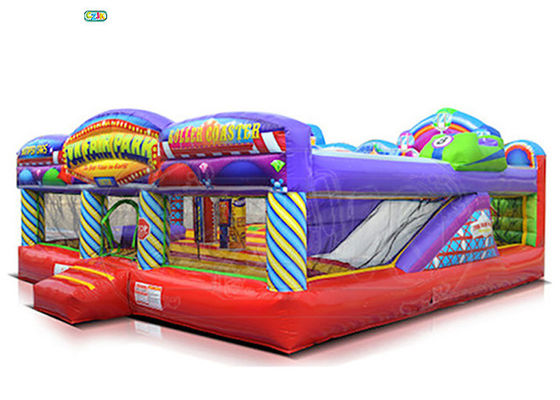 Fun Fair Park Play Inflatable Bounce House Combo 1 - 3 Years Warranty 120 KG Weight