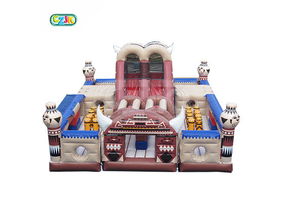 Capacity 32 Kids Inflatable Bounce House Combo Customized Size With Blower